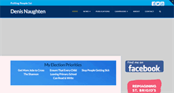 Desktop Screenshot of denisnaughten.ie